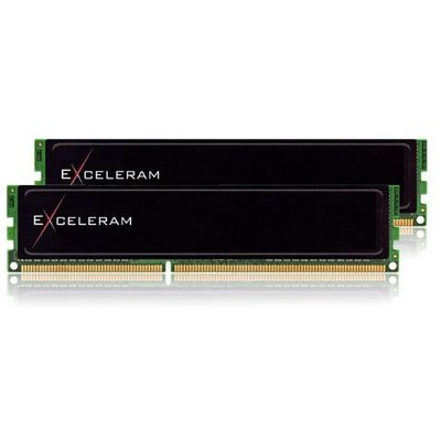 Memorie RAM EXCELERAM Sark Black 8GB DDR3 1600MHz CL11 Dual Channel Kit