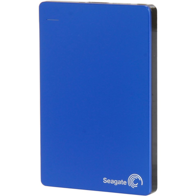 Hard Disk Extern Seagate Backup Plus Slim Portable 2TB 2.5 inch USB 3.0 blue