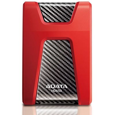 Hard Disk Extern ADATA DashDrive Durable HD650 1TB 2.5 inch USB 3.0 red