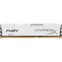Memorie RAM HyperX Fury White 8GB DDR3 1866 MHz CL10 Dual Channel Kit