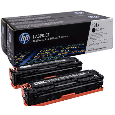 Toner imprimanta HP 131x Black Dual Pack