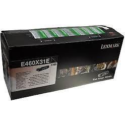Toner imprimanta Lexmark E460X31E Black