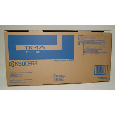 Toner imprimanta TK-475 15K ORIGINAL KYOCERA FS-6025MFP