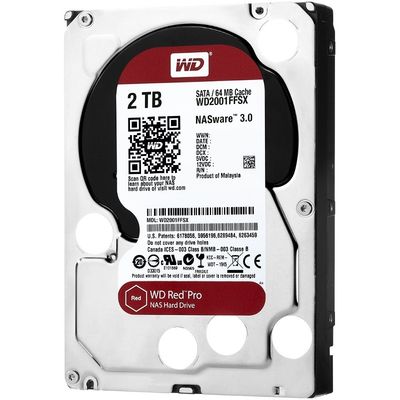 Hard Disk WD Red Pro 2TB SATA-III 7200RPM 64MB