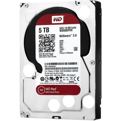 Hard Disk WD Red 5TB SATA-III 5400RPM 64MB