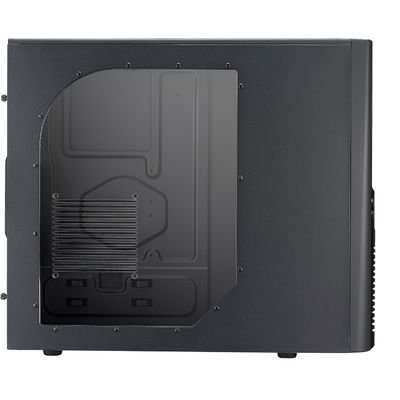 Carcasa PC Cooler Master Elite 430 black, red LED fan