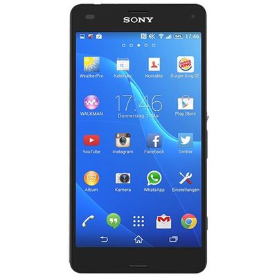 Smartphone Sony Xperia Z3 Compact D5803 16GB 4G Black