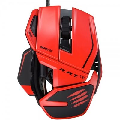 Mouse Gaming MAD CATZ R.A.T. TE Tournament Edition red