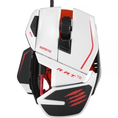 Mouse Gaming MAD CATZ R.A.T. TE Tournament Edition white