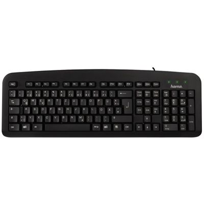 Tastatura HAMA K212 Basic Key black