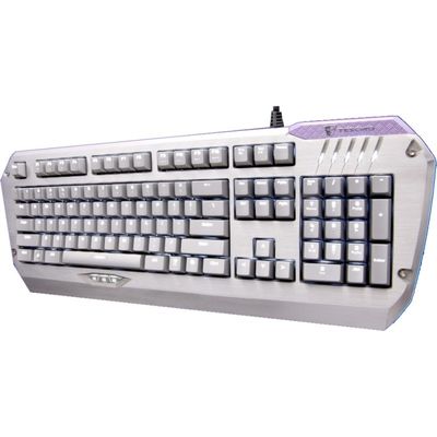 Tastatura Tesoro Colada G3NL Silver LED Aluminum Edition, Cherry MX Black Mecanica