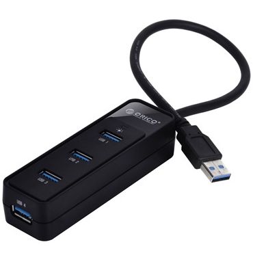 Hub USB Orico W5PH4-U3 Black