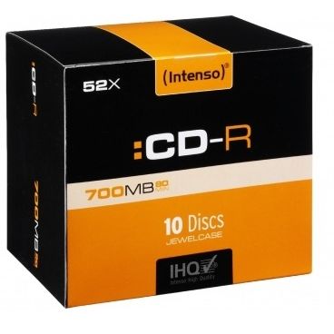 CD-R 700MB 52x printable slim case 10 buc