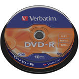 DVD-R 4.7GB 16x Matt Silver 10 buc.