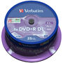 DVD+R 8.5GB 8x Double Layer Matt Silver Spindle 25 buc.