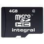 Card de Memorie Integral Micro SDHC 4GB Clasa 4 + Adaptor SD
