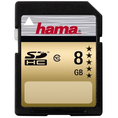 Card de Memorie HAMA SDHC 8GB Clasa 10, 104366