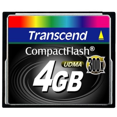 Card de Memorie Transcend Compact Flash 300X 4GB