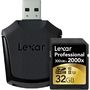 Card de Memorie Lexar SDHC UHS-II U3 2000x 32GB Clasa 10 + cititor USB