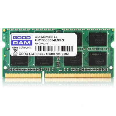 Memorie Laptop GOODRAM 4GB DDR3 1600MHz CL11