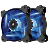 Ventilator Air Series AF120 LED Blue Quiet Edition High Airflow 120mm Fan - Twin Pack