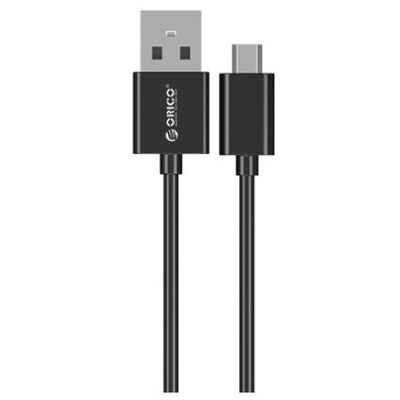 Orico USB Male la microUSB Male, 0.8 m, Black