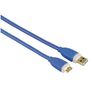 HAMA Cablu date USB M - micro USB M, 1.8m, albastru, 39682