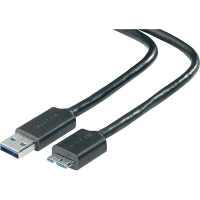 BELKIN Cablu date USB 3.0 - microUSB 3.0 1.8m Black