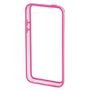 Hama Bumper protectie Edge Protector Pink Transparent pentru iPhone 5C