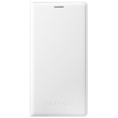 Samsung Husa de protectie tip Book EF-FG800B White pentru Galaxy S5 Mini