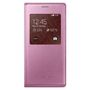 Samsung Husa de protectie tip Book S-View EF-CG800BPEGWW Pink pentru Galaxy S5 Mini