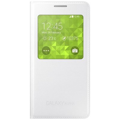 Samsung Husa protectie de tip Book EF-CG850B White pentru G850 Galaxy S5 Alpha