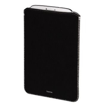 Hama Portfolio Cotton Sleeve negru pentru Tableta, eReader 10.1 inch