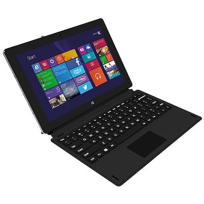 Tableta Mediacom WinPad 10.1 W101E, 10.1 inch IPS MultiTouch, Atom Z3735F 1.33GHz Quad Core, 2GB RAM, 32GB SSD flash, Wi-Fi, Bluetooth, 3G, Win 8.1 Pro Academic + docking station cu tastatura
