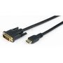Orico Cablu DVI-D M - HDMI M, 2m, negru