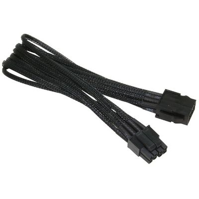 NZXT Cablu 4+4pin ATX/EPS MB power 25cm Negru