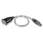 ATEN Cablu USB M - RS-232C M, 0.35m, argintiu