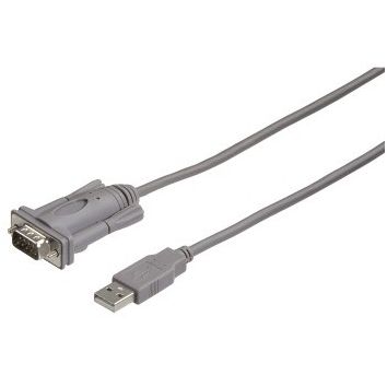 HAMA USB 2.0 Male tip A- Serial Male, gri, 53325