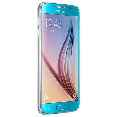 Smartphone Samsung SM-G920 Galaxy S6, Octa Core, 128GB, 3GB RAM, Single SIM, 4G, Blue