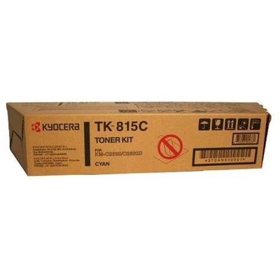 Toner imprimanta KYOCERA CYAN TK-815C 20K ORIGINAL , KM-C2630