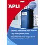 Etichete autoadezive Apli, poliester, laser/copy, 646 x 338 mm, 480 bucati, 20 coli/top - Pret/set