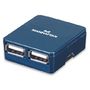 Hub USB MANHATTAN Hi - Speed Hub 4 porturi Albastru
