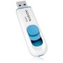 Memorie USB ADATA Classic C008 32GB alb/albastru