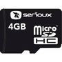 Card de Memorie Serioux Micro SDHC 4GB Clasa 4 + Adaptor SD
