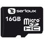 Card de Memorie Serioux Micro SDHC 16GB Clasa 10 + Adaptor SD