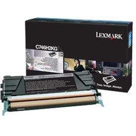 Toner imprimanta BLACK C746H2KG 12K ORIGINAL LEXMARK C746DN