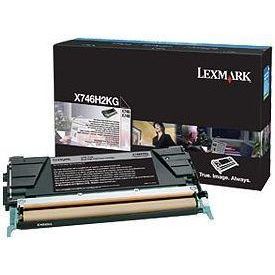 Toner imprimanta Lexmark BLACK X746H2KG 12K ORIGINAL X746DE