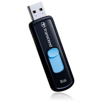 Memorie USB Transcend Jetflash 500 8GB albastru