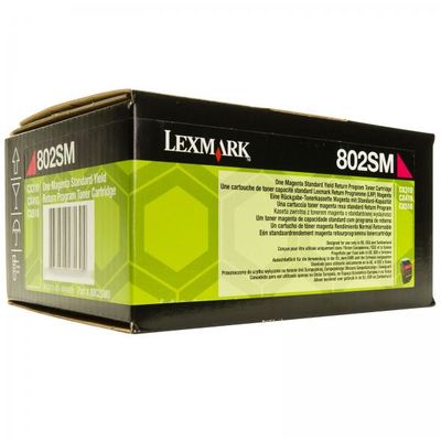 Toner imprimanta Lexmark 80C2SM0 Magenta