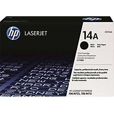 Toner imprimanta HP NR.14A CF214A 10K ORIGINAL LASERJET M712DN